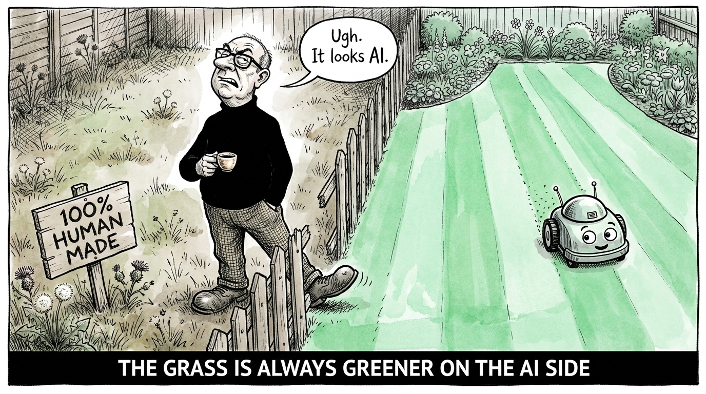 The Grass Is Always Greener on the AI Side