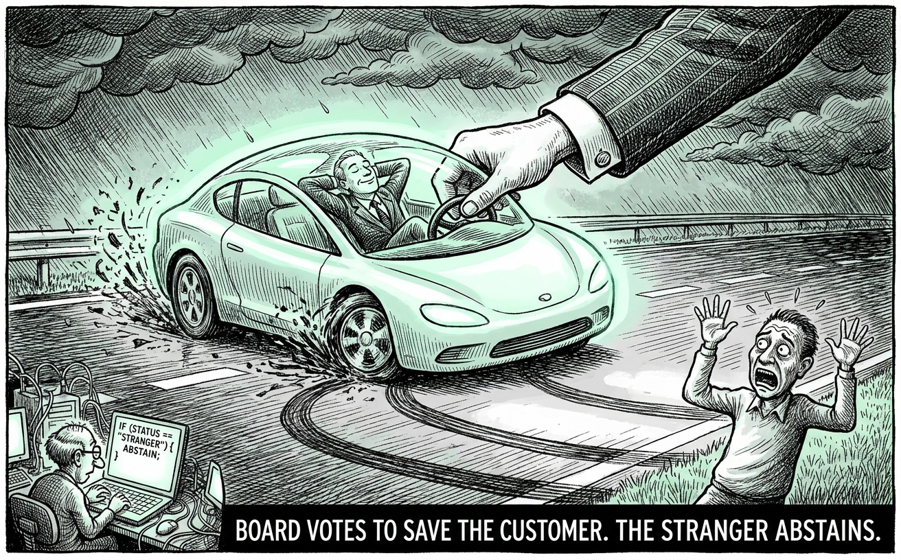 Who Decides Who the Car Kills?